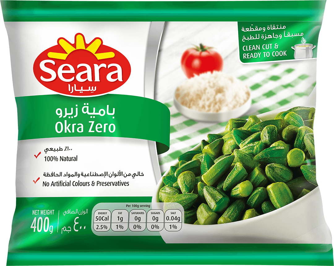 Seara Okra Zero 400G
